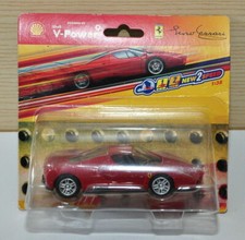 Modello auto Hot Wheels Ferrari Enzo Shell V-Power 2006 retrocarica scala 1:38