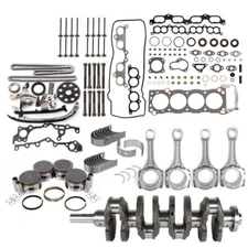2.7L 3RZ-FE Engine Piston Gasket Timing Kit w/ Crankshaft Rods For Toyota Tacoma