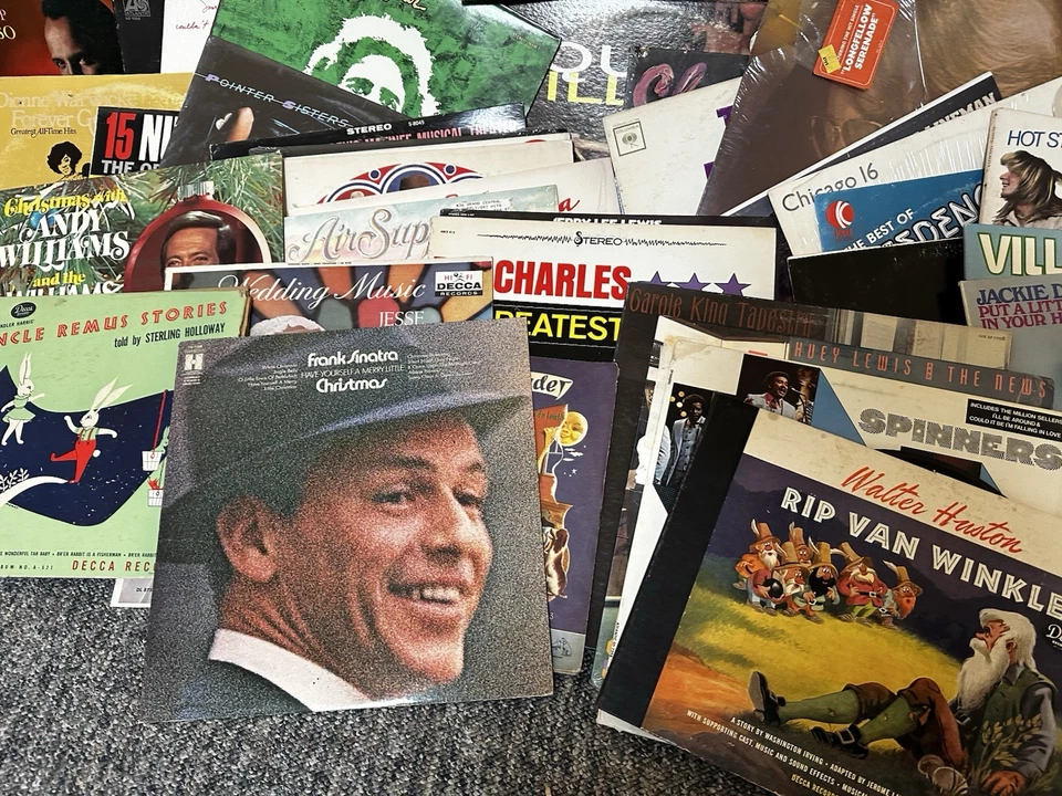 Great Vinyl Records -Ray Charles, Neil Diamond , Chicago, etc. - Good Condition Foto 3 de 4