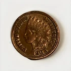 One Cent  RARE 1903 Indian Head Mini Penny