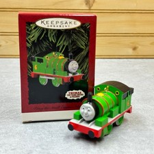 Hallmark Keepsake Thomas Friends Percy Small Engine No. 6 Christmas Ornament