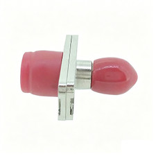 Fiber Optic Coupler SMA-FC Rectangle Flange SMA Female to FC Female Adapter