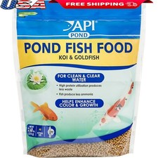 High Protein Pond Fish Food Pellets Immune Support Healthy Growth 2.68lb New