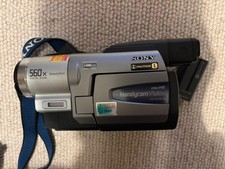 Sony Handycam DCR-TRV8E Handheld MiniDV Camcorder Silver - Great Condition
