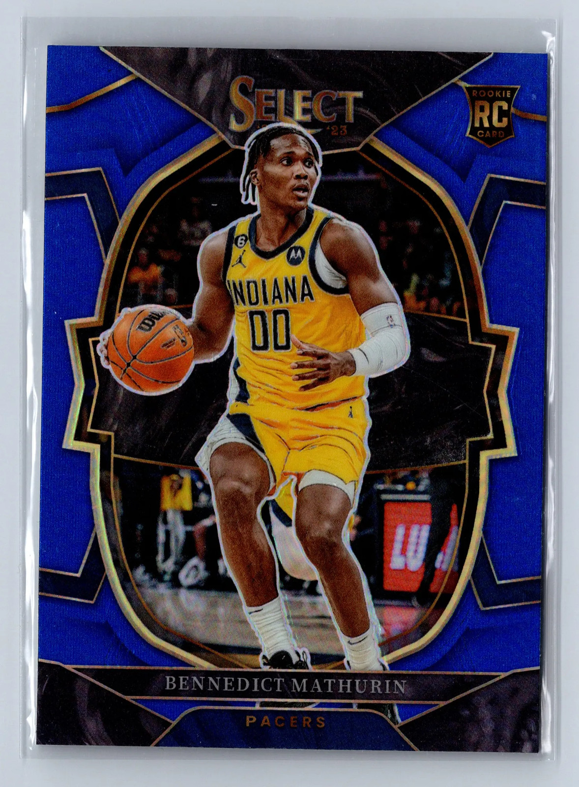 2022 Panini Select Prizm Bennedict Mathurin Blue Prizm #79