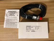 NEW ASHCROFT PRESSURE TRANSDUCER 0/1000PSIG 0.5-4.5VDC OUTPUT 9-36VDC SUPPLY