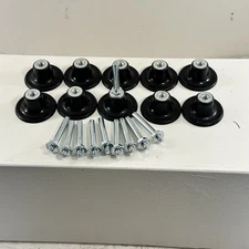 Lot Of 10 ARC 2” Dia 1/4 Straight Shank Type S Quick-Lok Disc Backing Pad Holder