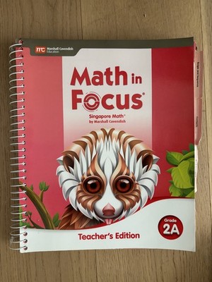 Math in Focus, Grade 2A - Teacher Edition, 9780358104766