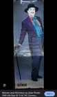 Vintage 1989 Batman Movie 26 X 72 Jack Nicholson Joker Door Poster HTF BRAND NEW