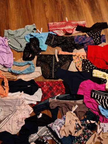 Victoria's Secret Panty Wholesale Lot of 48 Random Underwear Sexy Panty Undies - Picture 5 of 20