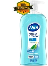 Dial Refresh & Renew Spring Water Body Wash, 32 fl oz 0.53 per gallon