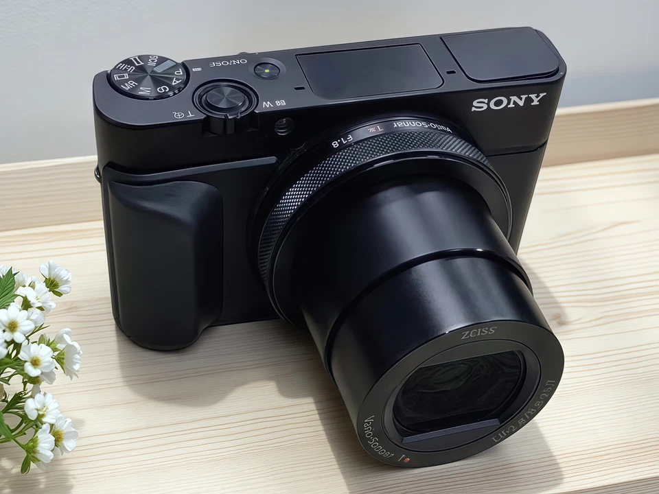 Cámara digital compacta Sony RX100 20,2 MP 3,6 x con cargador y tarjeta y batería Foto 3 de 4