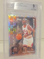 1996-97 Topps - Profiles Michael Jordan #PF-3 BGS 9