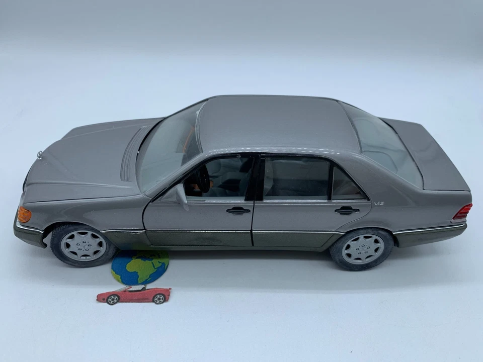 Schabak Mercedes 600 SEL, modello scala 1:24, vintage (3219) - Immagine 4 di 4