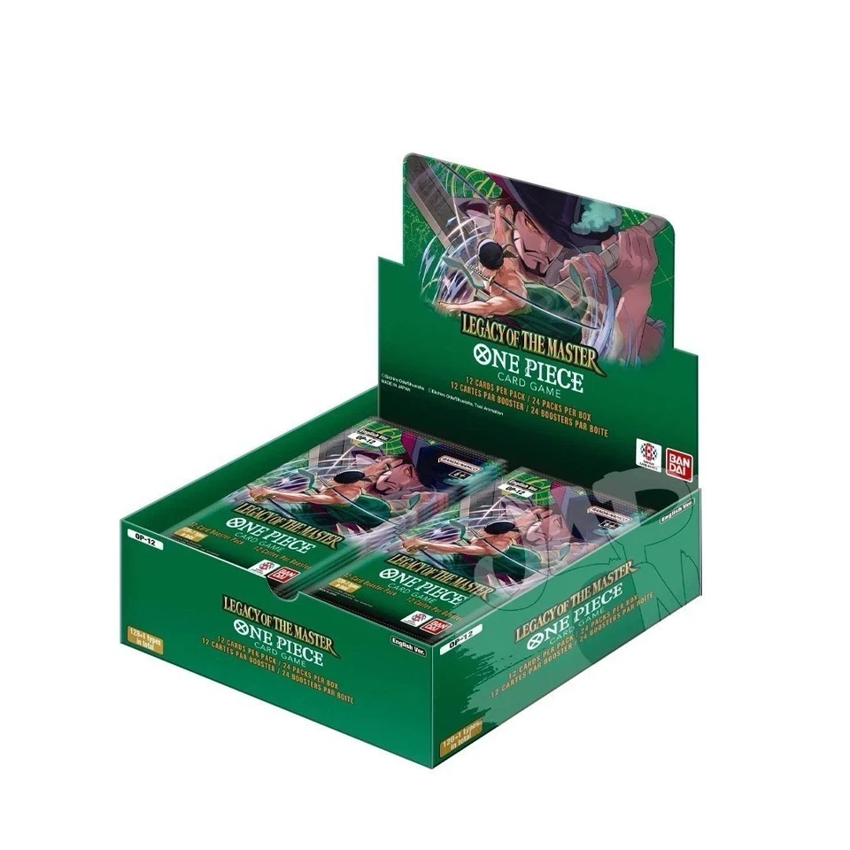 BANDAI CARD GAME One Piece Card Game Legacy of the Master OP-12 Booster Box 24 Buste ENG BANDAI C
