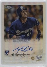 2015 Topps Chrome Rookie Refractor 25/499 Matt Clark #AR-MC Auto 1e51