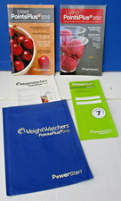 Weight Watchers PointsPlus Powerstart Kit guide, planner, tracker, books  bag