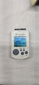 Sega Dreamcast Console HKT-3029 Bundle With Cables, 2 Controller and VMU Tested!