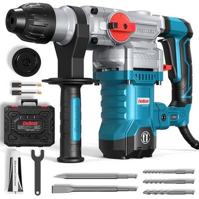 SDS-Plus Bohrhammer 1500W Schlagbohrmaschine Mauerwerk Beton Holz Metall
