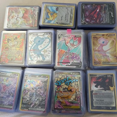 Pokemon Karten Sammlung 80 mit V EX Karten und seltenen Glitzer Holo Original 