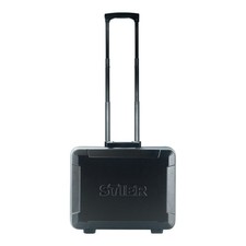STIER Werkzeugkoffer Trolley leer schwarzer Werkzeugkasten 6,5 kg