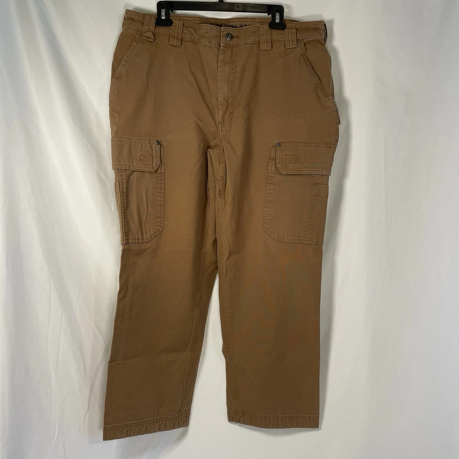 Duluth Trading Flex Fire Hose Work Wear Cargo Pants Men's 40x28 Relaxed Fit Work