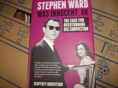 STEPHEN WARD WAS INNOCENT, OK GEOFFREY ROBERTSON    H/B BOOK