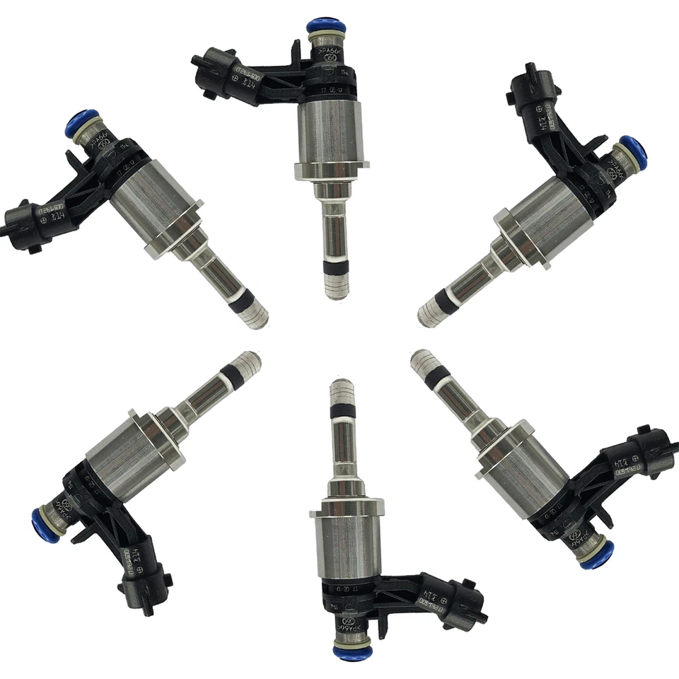 6X INYECTOR DE COMBUSTIBLE DE ACTUALIZACIÓN PARA 12-17 BUICK ENCLAVE CHEVY TRAVERSE GMC ACADIA 3,6 L Foto 2 de 4