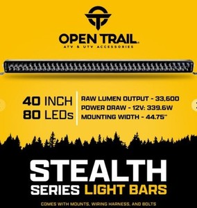 Open Trail 40" Stealth LED Light bar #12-9067