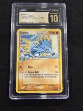 Pokemon Seadra 37/101 from Dragon Frontiers in a CGC Pristine 10 !!