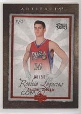 2007-08 Upper Deck Artifacts Rookie Legacies Red 5/50 Jason Smith #120 9c6