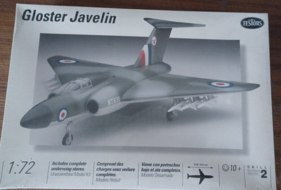 1:72 Gloster Javelin Testors extrem selten