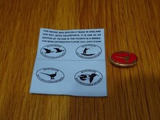 Vintage Hunting Shooting Montrose Roy Jeffs Field Sports Ltd Edition Pin Badge