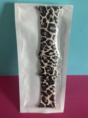 Leopard Print Smart Watch Band. Compatible With Apple Watch.  38/40mm