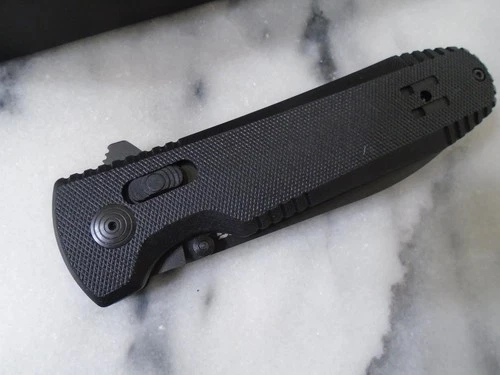 SOG Pentagon XR Blackout Ball Bearing Pivot Pocket Knife Dual Edge Tip 12610157 image 18