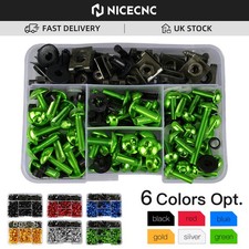 For Kawasaki Ninja ZX6R ZX600 ZX636 ZX650 ZZR600 Fairing Bolts Kit 1995-2026