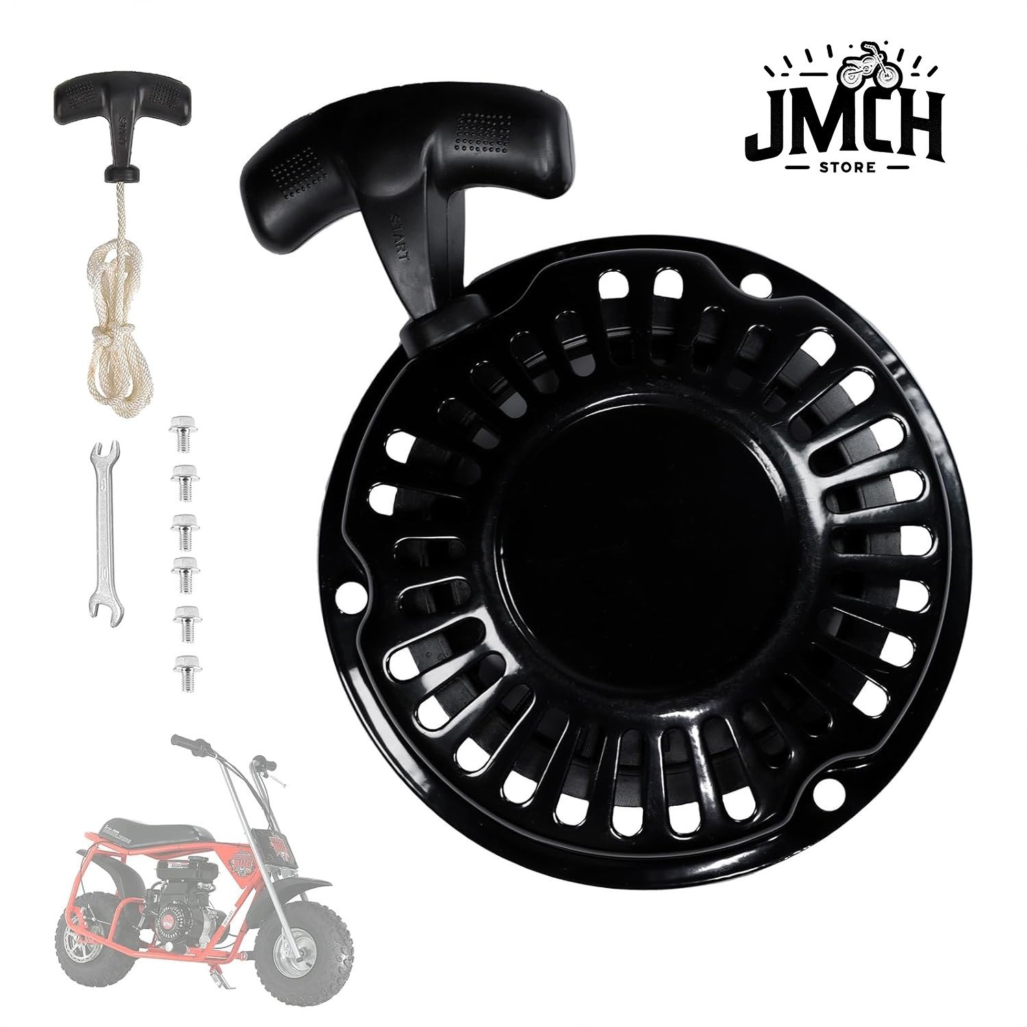 Pull Start Recoil Starter Assembly for Baja doodlebug DB30 9