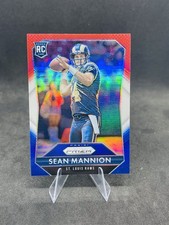 2015 Panini Prizm Red, White & Blue Prizm Sean Mannion #281 St. Louis Rams RC