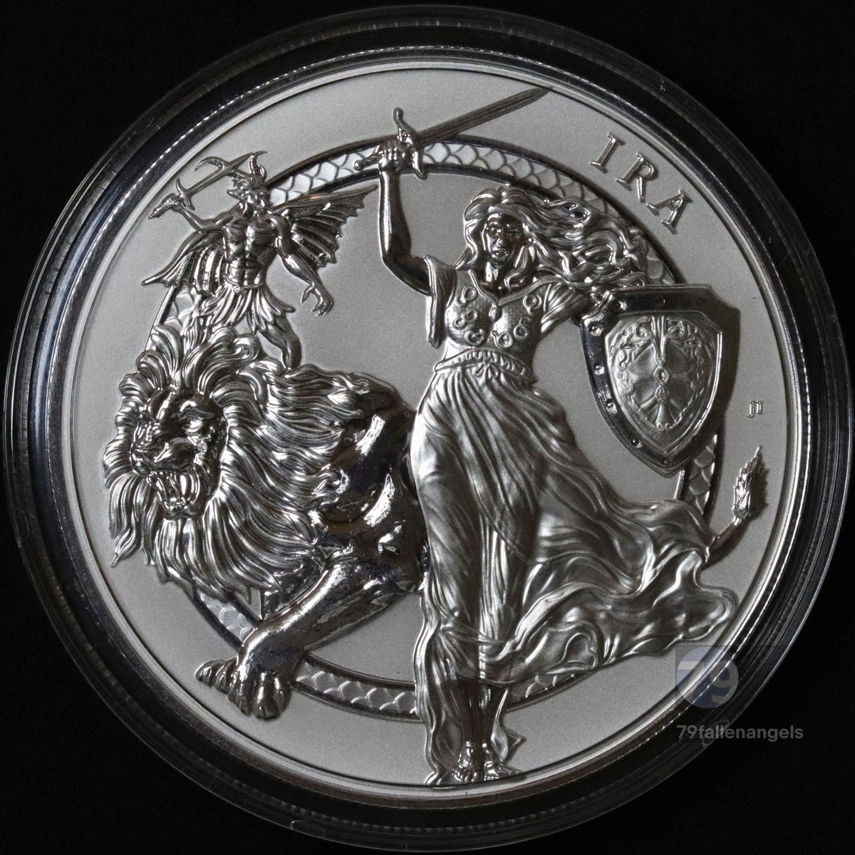 2026 Seven Deadly Sins Awakening Series Ira / Wrath Silver 5 oz