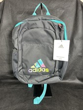 adidas Girl's Black Semi Mint Rush Green Ready Laptop Backpack 5158269 NWT