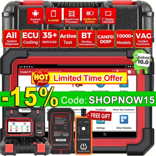 2026 Newest LAUNCH X431 CRP919E BT PRO Bidirectional Car Diagnostic Scanner Tool - product listing photo