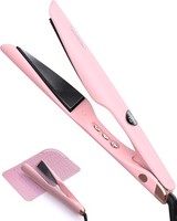 LANDOT 2-in-1 Hair Straighteners and Curler, Upgrade Twist Flat Curling (P88)