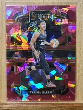 Tyasha Harris #31 2024 Select WNBA Concourse Pink Cracked Ice Prizm Sun W0202A