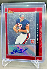 2007 Topps Finest GREG OLSEN RC AUTO #127 Bears
