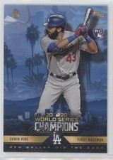 2020 Topps Ben Baller 2020 World Series Champions Edwin Rios #20 3r4