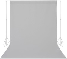 High-Quality Gray Photography Backdrop 5x7 FT - Easy to Clean Maintain