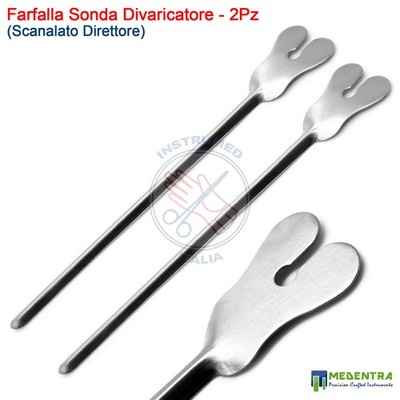 Butterfly Dental Probe Oral Surgery Size Brake Language Director Grooved