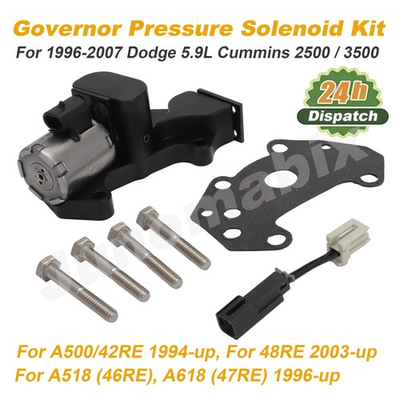 #ad #ad High Perf Governor Pressure Solenoid Kit for Dodge 42RE 44RE 46RE 47RE 48RE $137.93