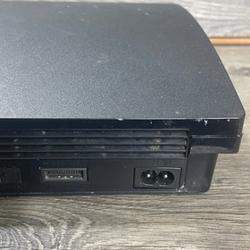 Sony PlayStation 3 Slim Console CECH-2001A Black 120GB Video Game System Works