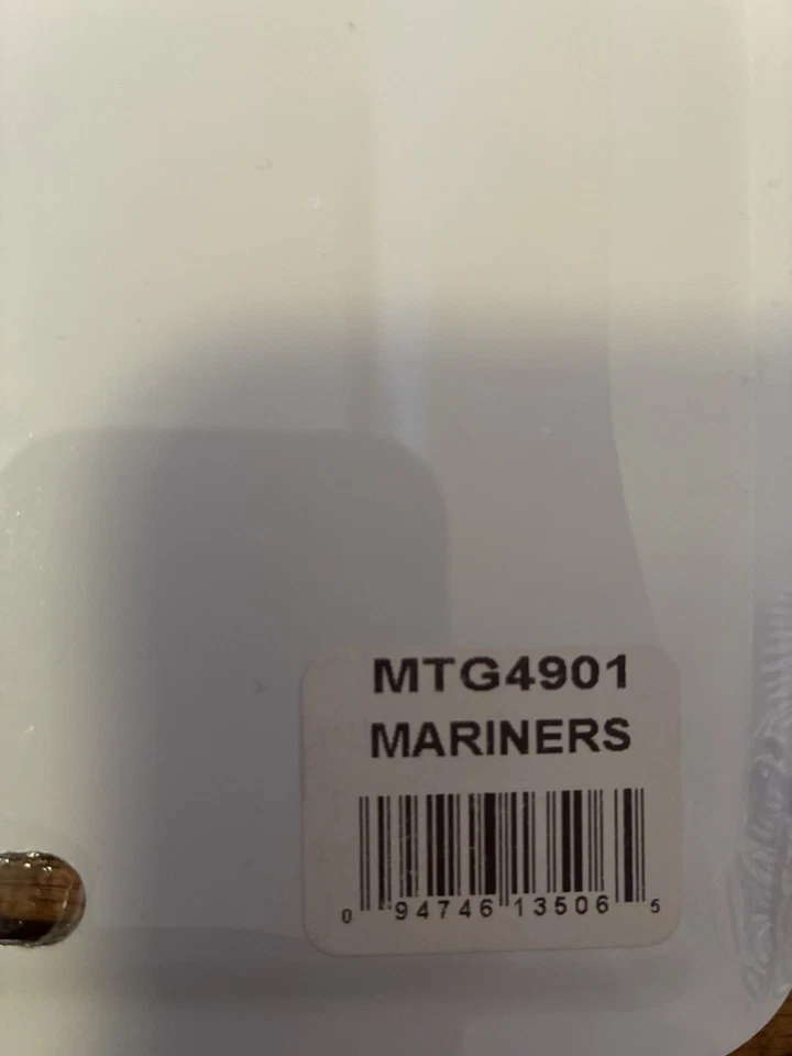 Seattle Mariners Car/Truck License Plate Metal Tag Licensed MLB Baseball New - Image 4 of 4